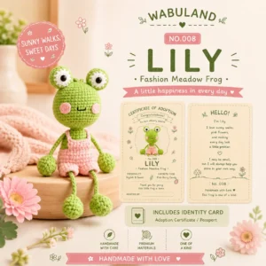 🐸No.008 Lily – Fashion Meadow Frog